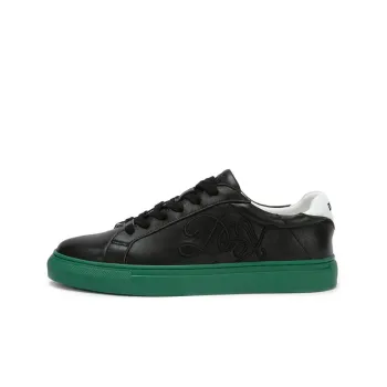 DAVID NAMAN Skateboard Shoes Men Low Top Black