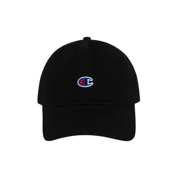 Champion Cotton Baseball Caps Unisex Black