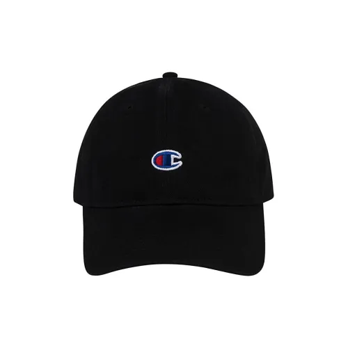 Champion Cotton Baseball Caps Unisex Black