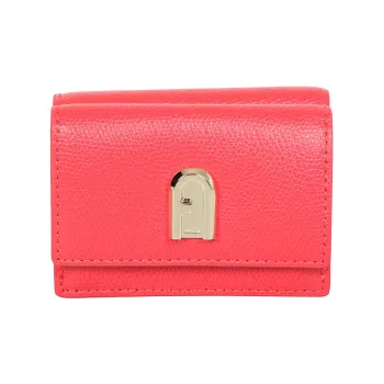 Furla Leather Wallet Women's Pink