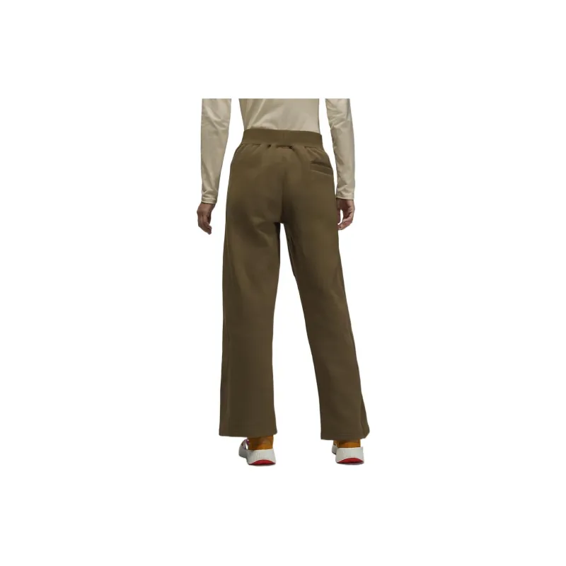 Jordan Knitted Sweatpants Women's Light Olive-1