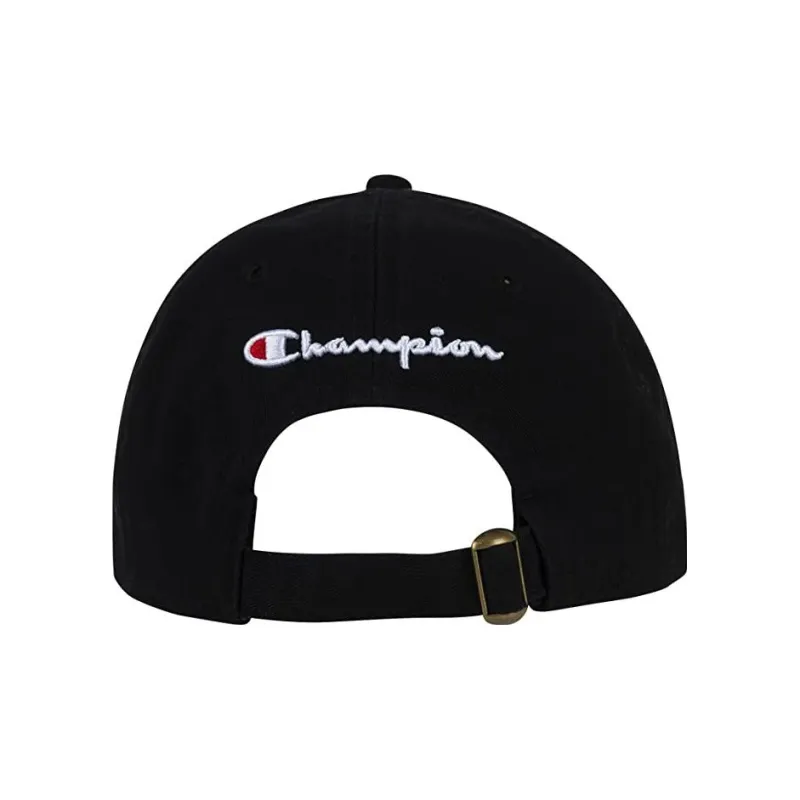 Champion Cotton Baseball Caps Unisex Black-2