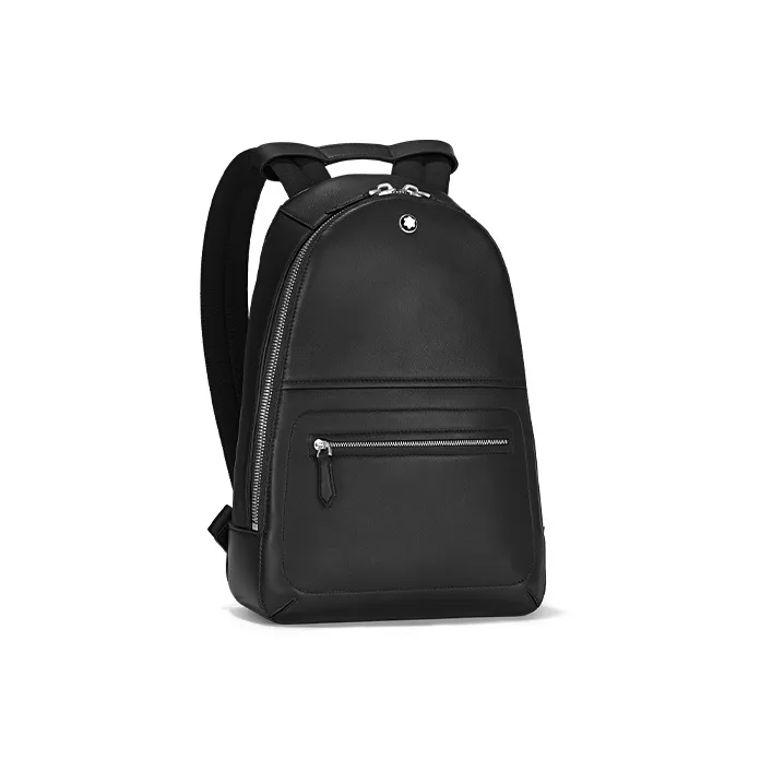 MONTBLANC Grained Calfskin Backpack Mini Men's Black-1