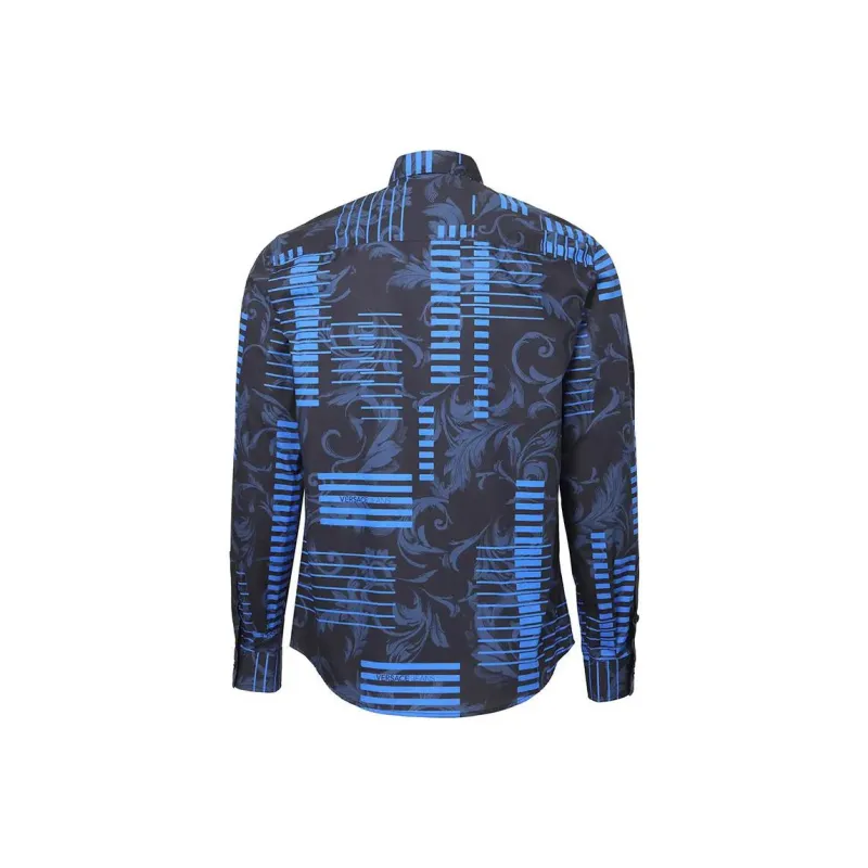VERSACE JEANS Shirts Men Blue-1