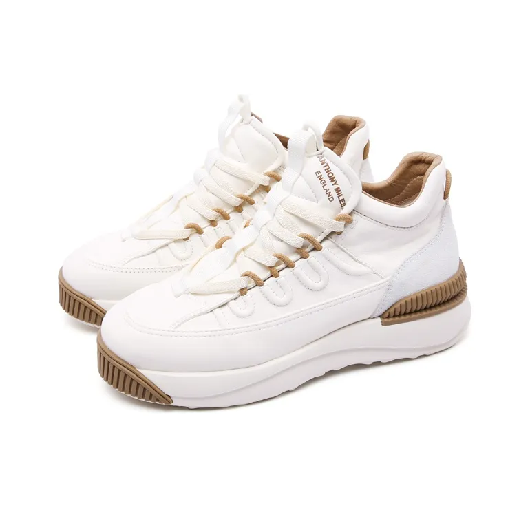 Anthony Miles Casual Shoes Men Low Top White Apricot-1