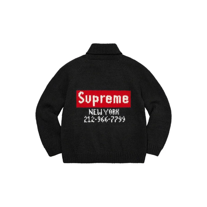 Supreme Box Logo Cowichan Sweater-5