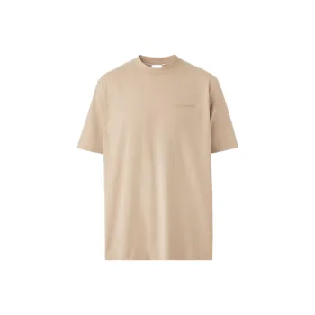 Burberry Logo Print Crew neck T shirt