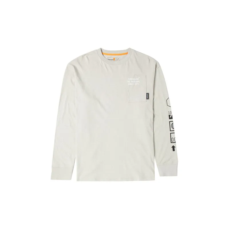 Timberland T Shirts Men Gray-0