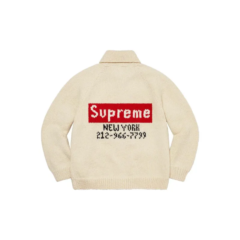 Supreme Box Logo Cowichan Sweater-1