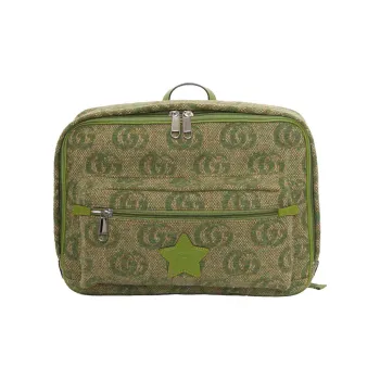 GUCCI Jacquard Wool Kids' Backpacks Kids' Green