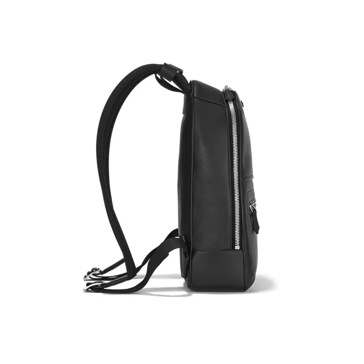 MONTBLANC Grained Calfskin Backpack Mini Men's Black-2