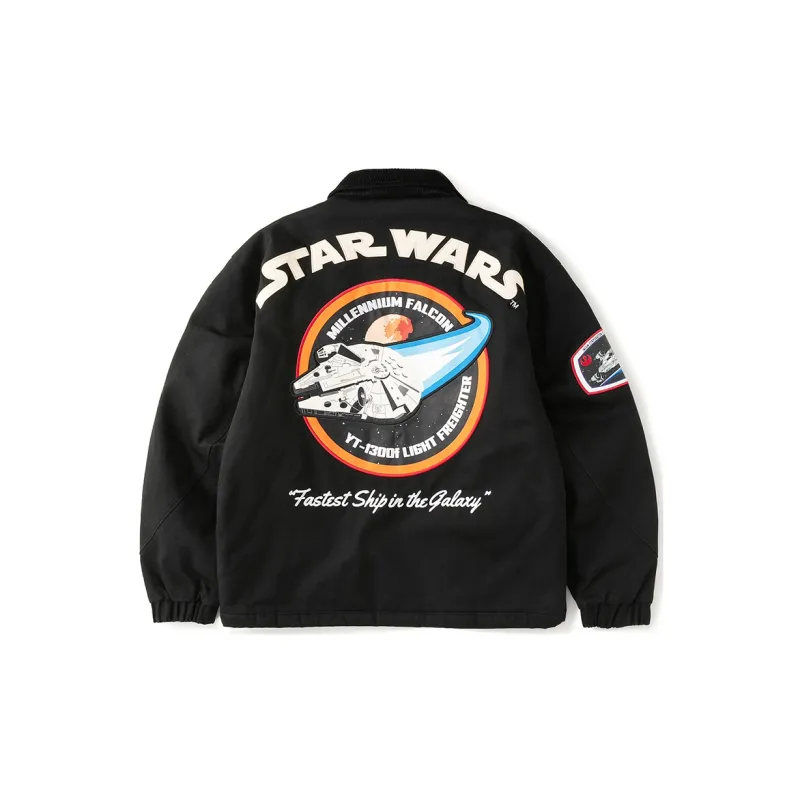 STARTER Puffer Jacket Unisex Black-1