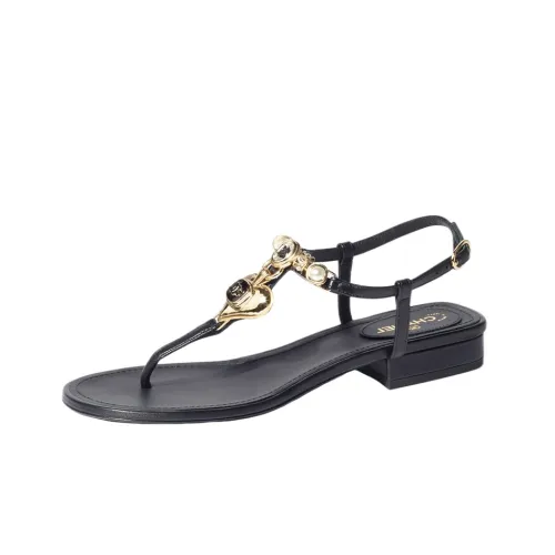 CHANEL One-Strap Sandals Women's