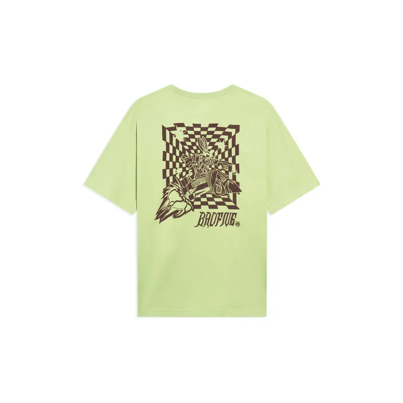 LiNing BadFive T Shirt Unisex Moss Green-1