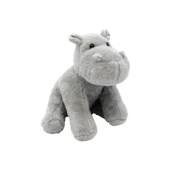 Hamleys Sitting On A Hippo Wild Animal Dolls Plush Doll 22cm Height