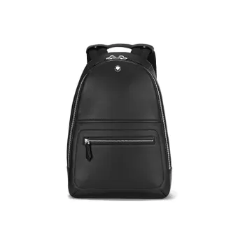 MONTBLANC Grained Calfskin Backpack Mini Men's Black