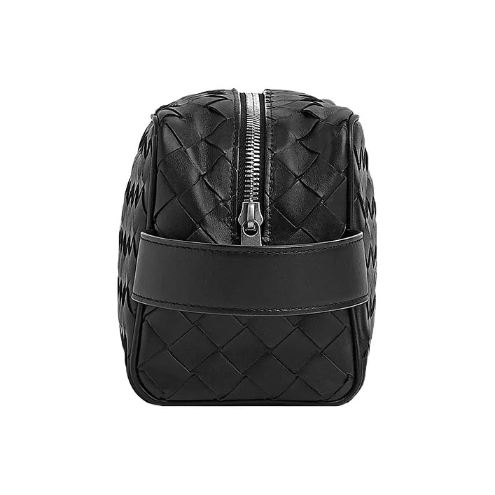 Bottega Veneta Woven Zipped Makeup Bag-1