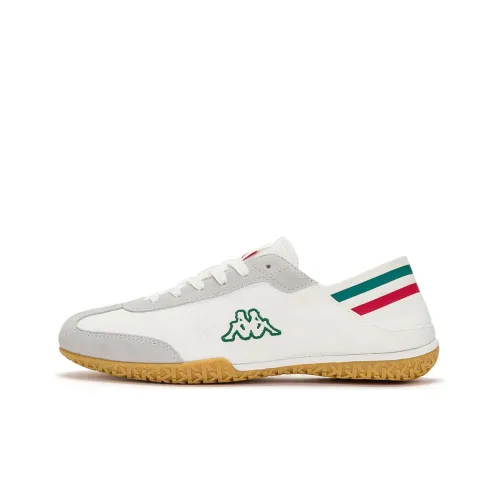 Kappa Anti Slip Wear Resistant Breathable Lightweight Low Top Casual Running Undercover Unisex White Gray Green Red