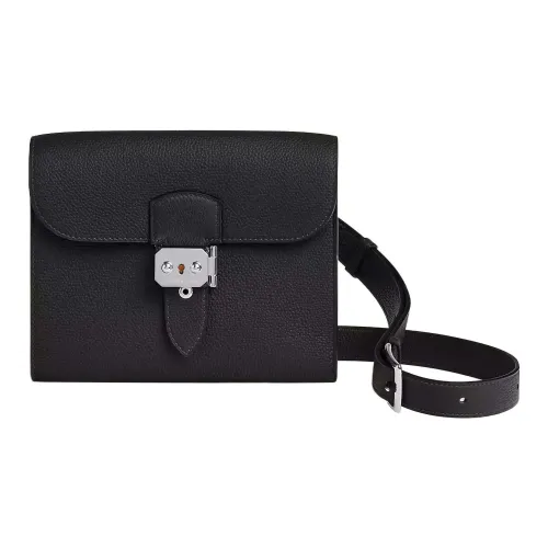 HERMES Men Sac A Depeches Crossbody Bag