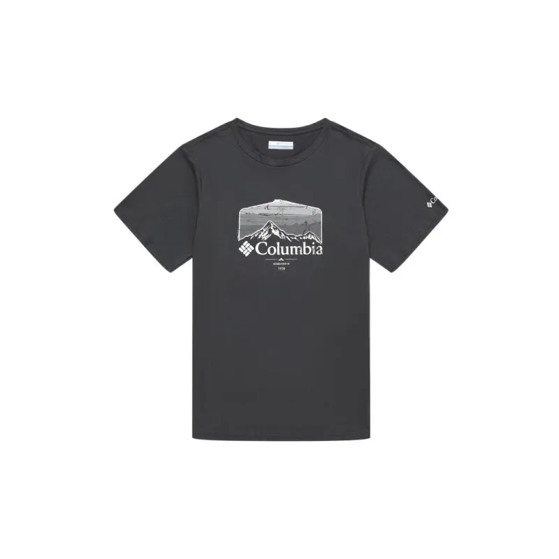 Columbia T Shirt Men's Dark Gray-0