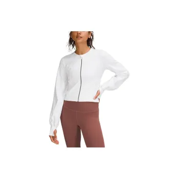 Lululemon Define Cropped Coats Women's White