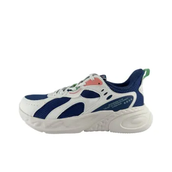 361° Casual Shoes Women's Low Top Feather White/Industrial Blue