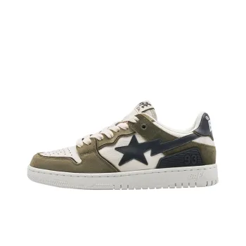 A BATHING APE® Sk8 Sta #4 M1 'Olive Darb' Sneakers