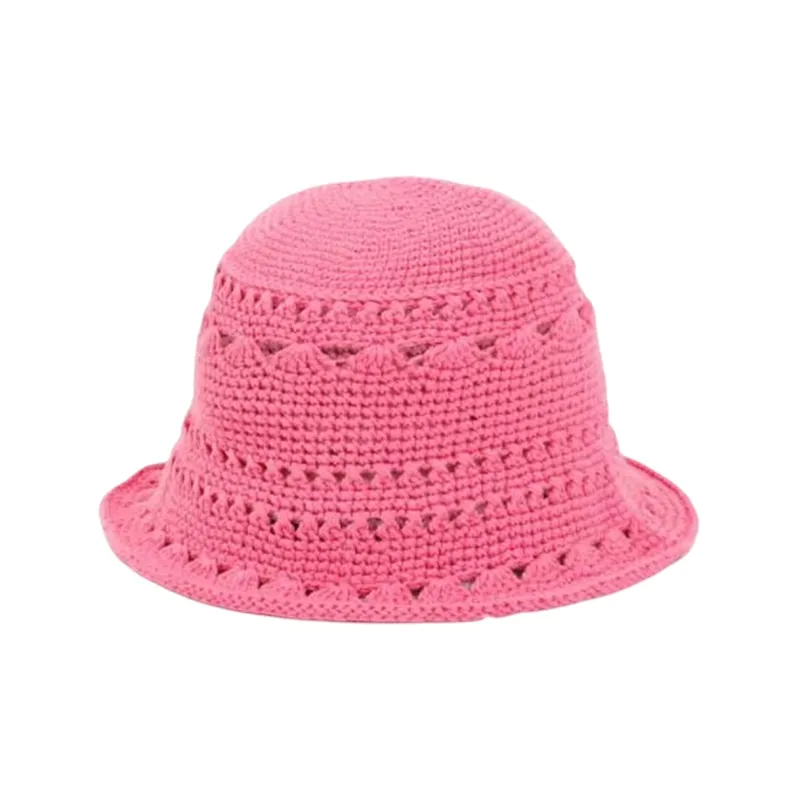 GANNI Cotton Bucket Hats Women's-1