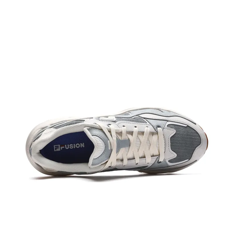 FILA FUSION Flash Sneakers 'Grey White'-2