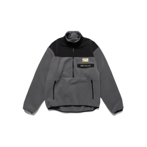 HUMAN MADE Fleece Half-Zip Pullover 