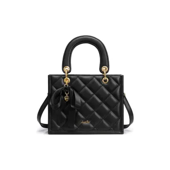 JUST STAR Artificial Leather Crossbody One Shoulder Handbag Regular Women's Black/White/Pink