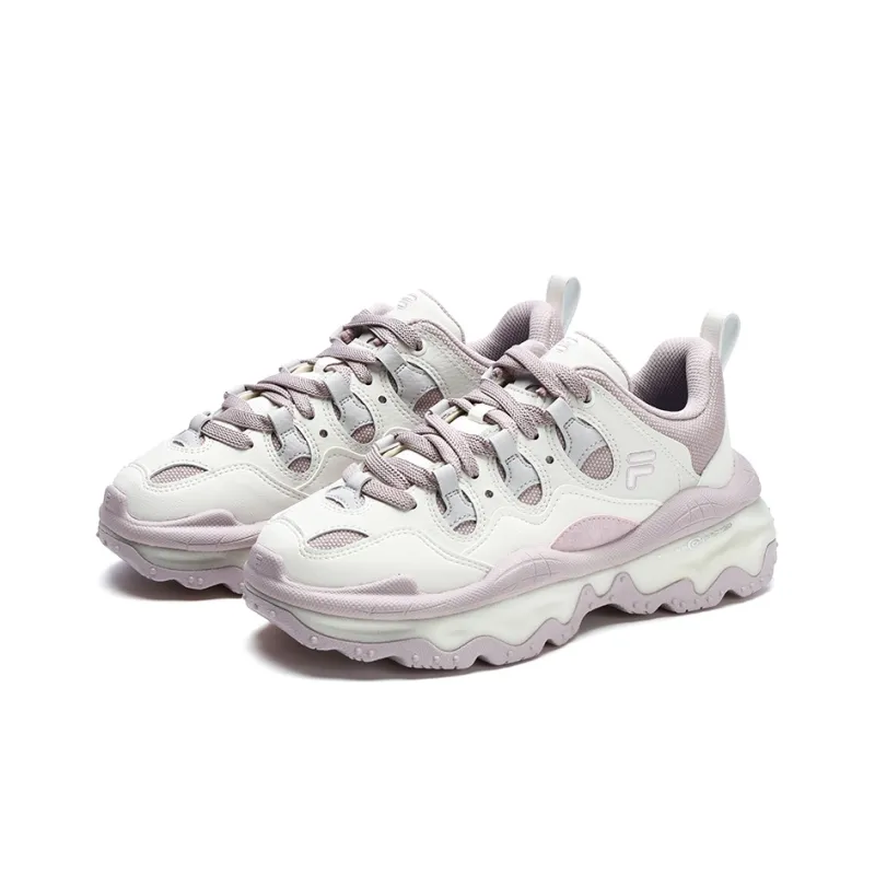 FILA FUSION QD96 Athletic Shoes 'White Purple' Women's-1