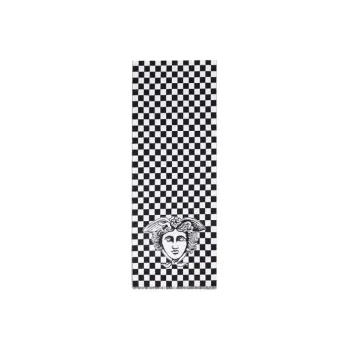 VERSACE Knit Scarves Women's Black/White