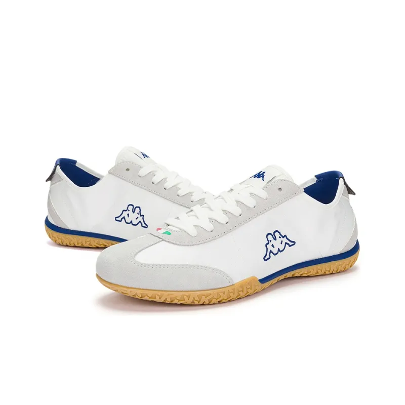 Kappa Anti Slip Wear Resistant Lightweight Breathable Low Top Casual Running Shoes Unisex White Gray Blue-3
