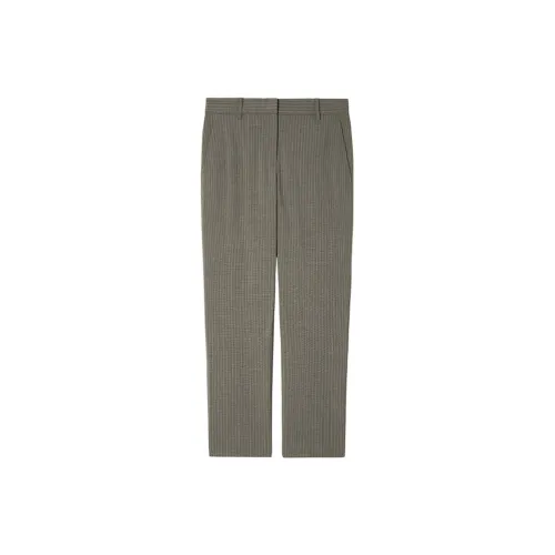 THEORY Casual Pants Women's Gray Mixed Color