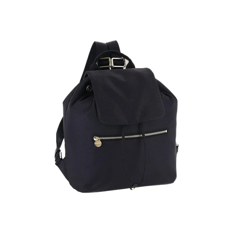 BORBONESE Drawstring Medium Backpack-1