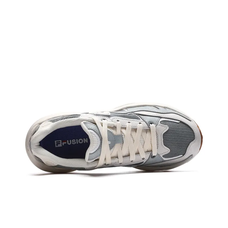FILA FUSION Flash Sneakers 'Grey White' Women's-3