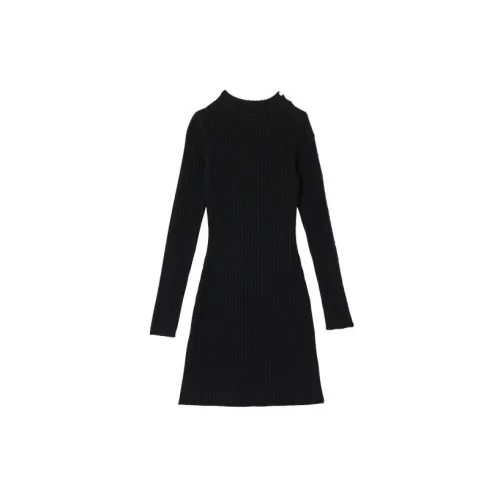 Sandro Long-Sleeved Dresses Women's Black