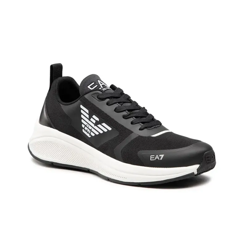 EMPORIO ARMANI EA7 Cushioning Low Top Sports Casual Shoes Unisex Black-1