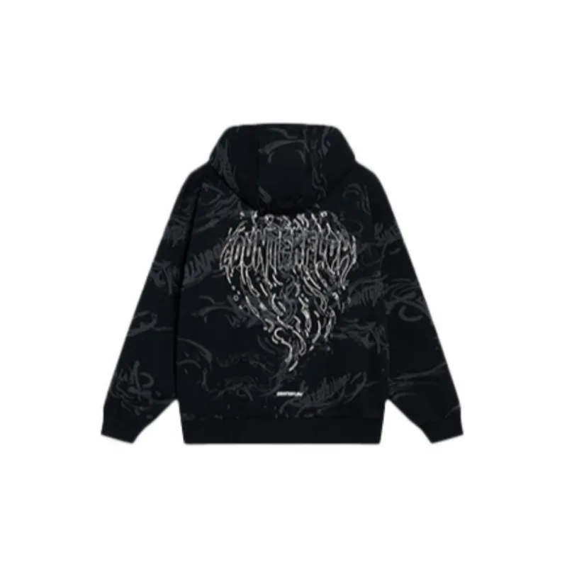 LINING Sweatshirts Unisex Black-1