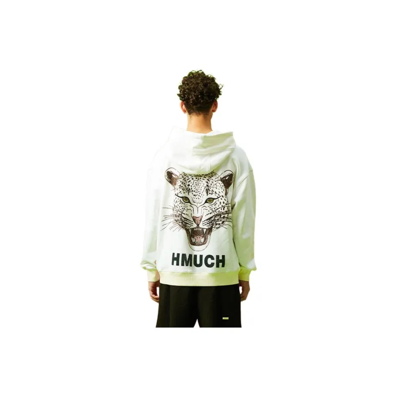 TCH Sweatshirts Unisex White With Black Logo-0