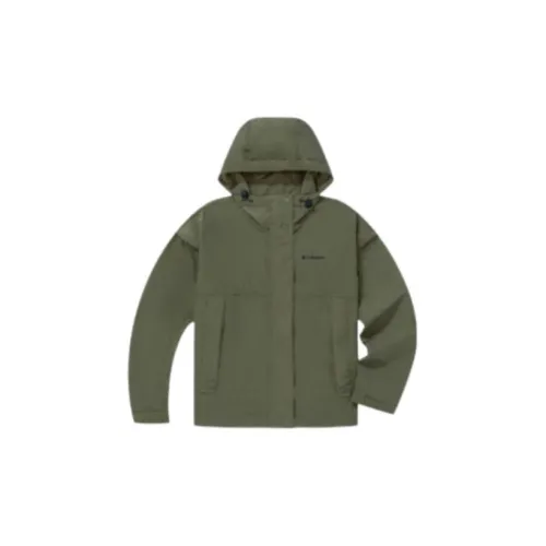 Columbia Puffer Jackets Women's Green