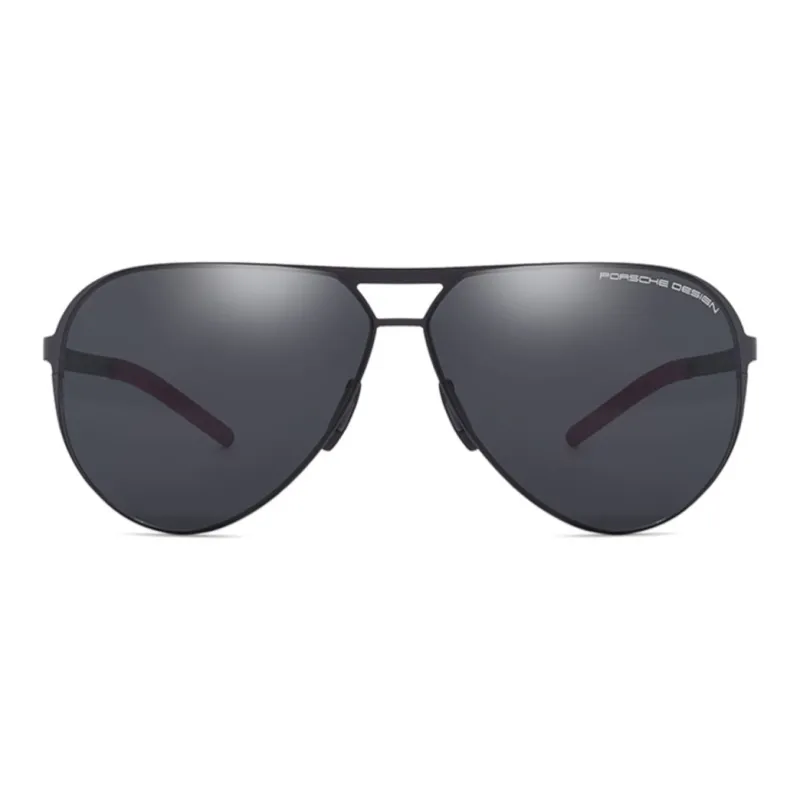 PORSCHE DESIGN Alloy Aviator Sunglasses Men's-1