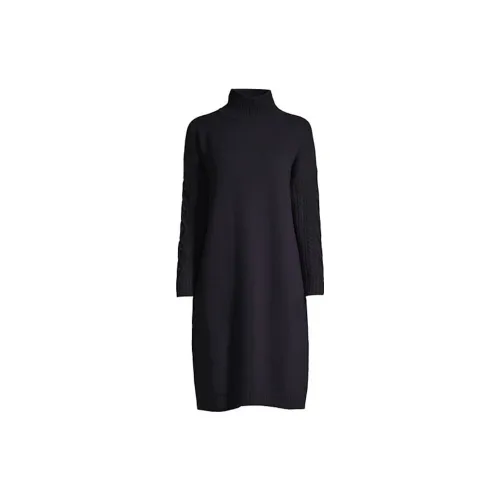 WEEKEND MaxMara Long-Sleeved Dresses Women's Black