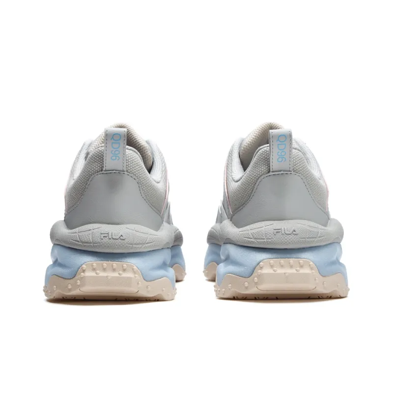 FILA FUSION QD96 Athletic Shoes 'Grey Beige Blue' Women's-3