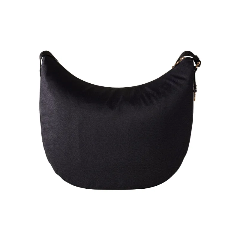 BORBONESE Luna Medium Shoulder Bag-2