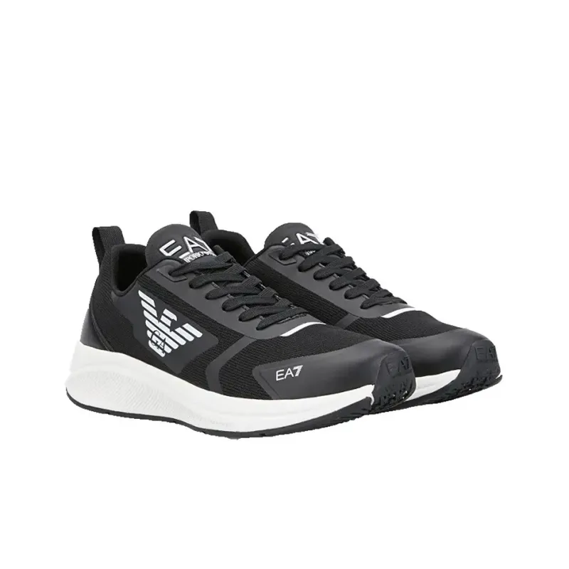 EMPORIO ARMANI EA7 Cushioning Low Top Sports Casual Shoes Unisex Black-2
