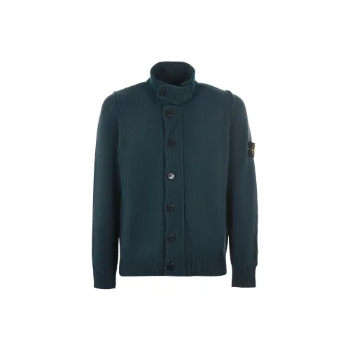 STONE ISLAND Sweaters Men Dark Green