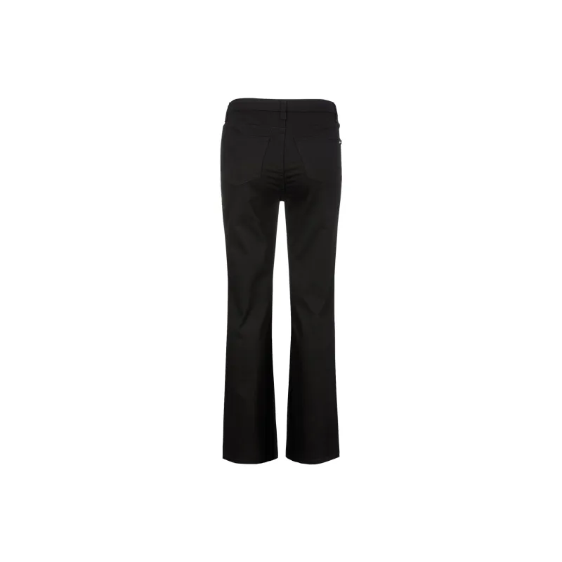 23R+ Flared Pants Jeans Women's Black-1