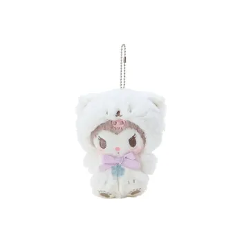 Sanrio White Latte Bear Collection Dolls Plush Pendant 14.5cm Height